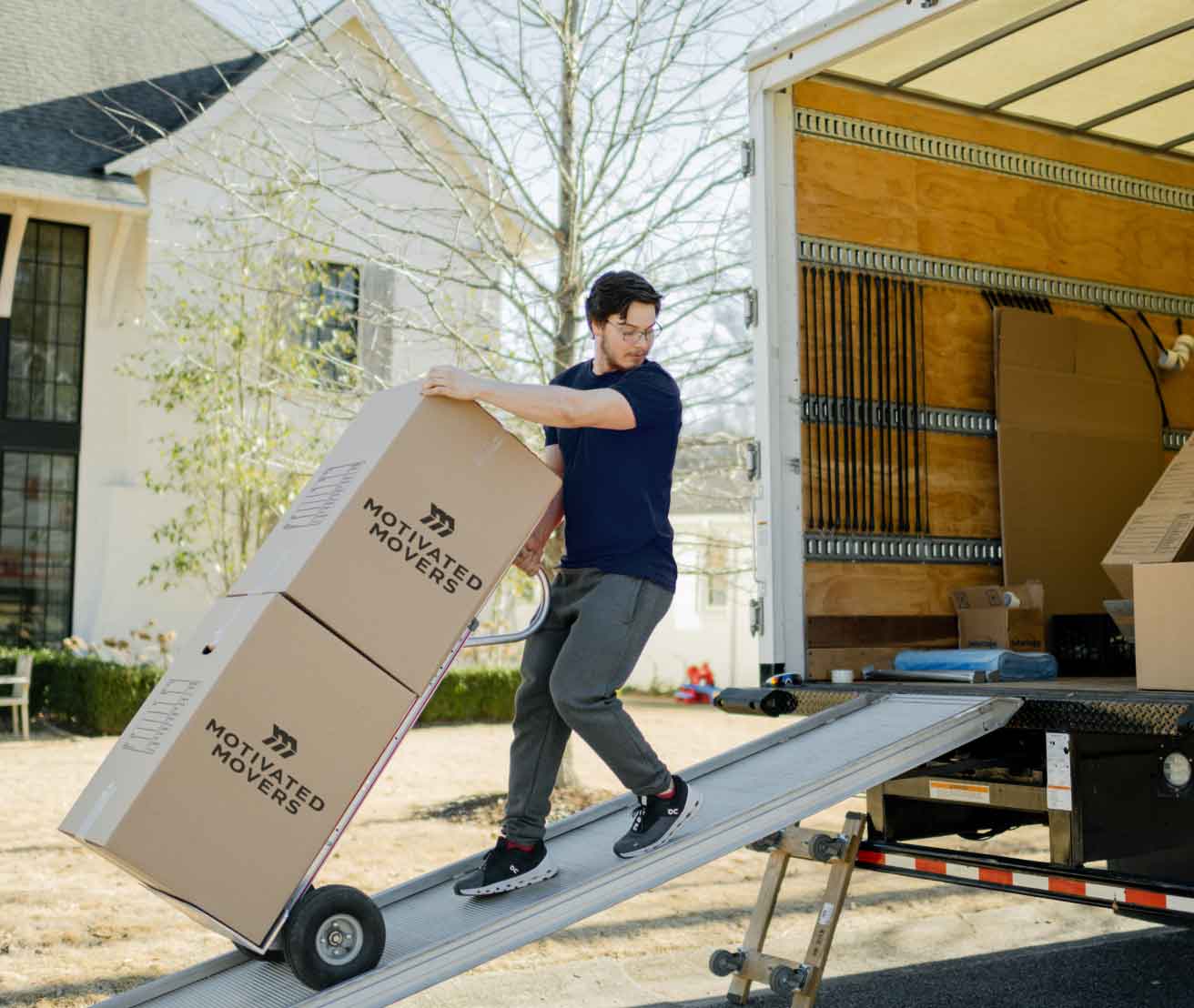 Motivated Movers at your service for all moving tasks.