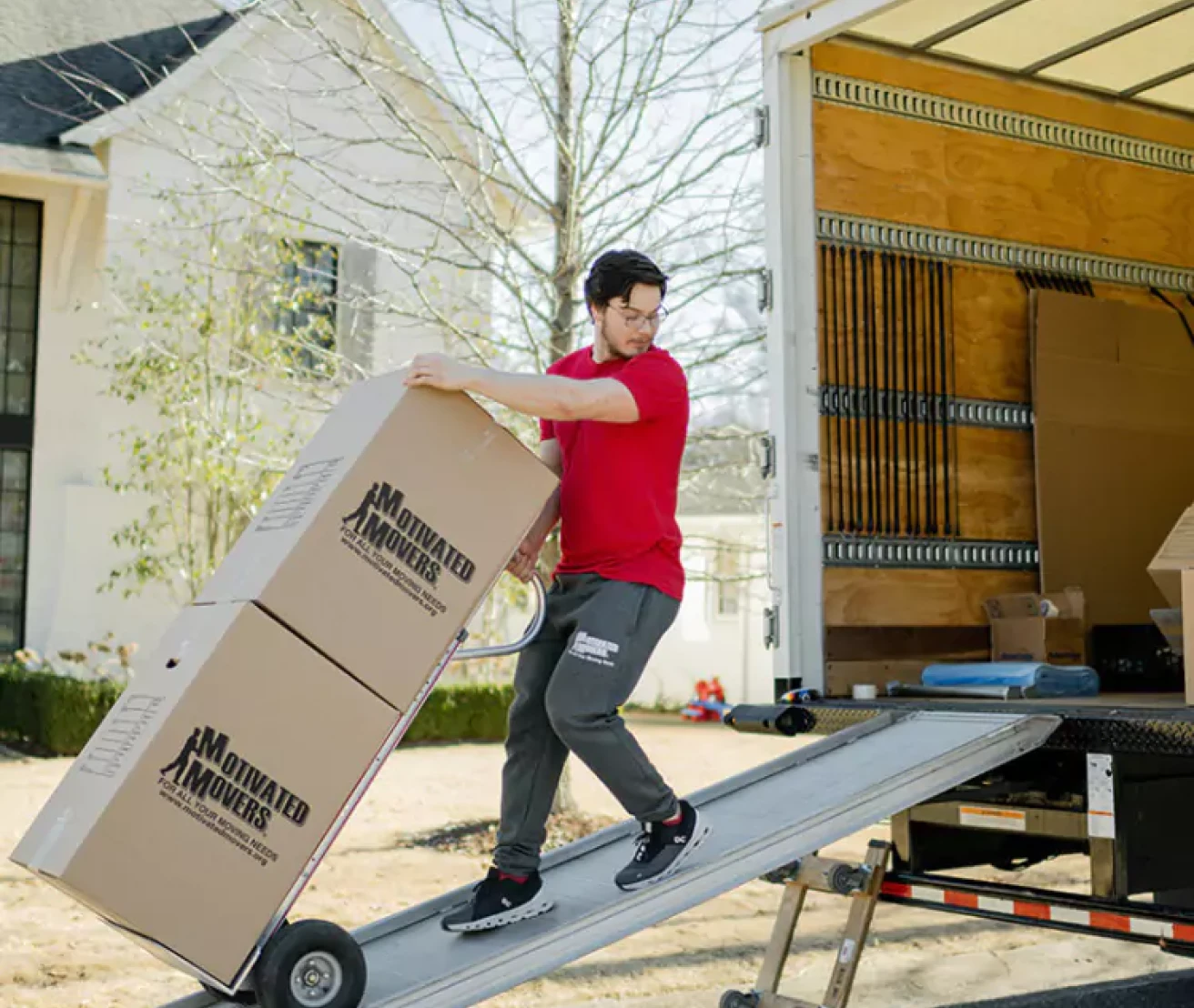 Motivated Movers at your service for all moving tasks.